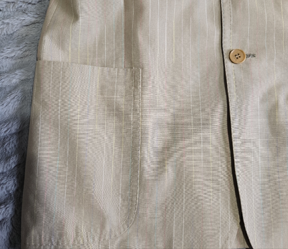 Paul Smith London Beige Striped Blazer - Picture 5 of 10